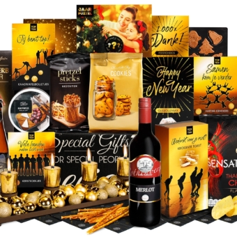 Kerstpakket Gouden lichtpuntjes