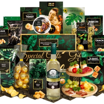 Kerstpakket Natuurlijk presenteren