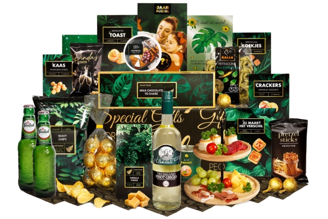 Kerstpakket Natuurlijk presenteren