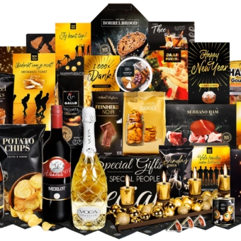 Kerstpakket Gouden verlichting