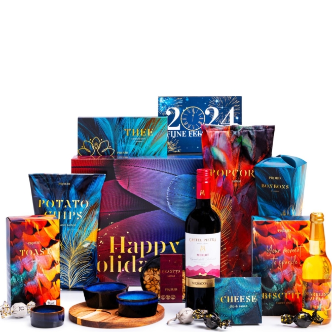 Kerstpakket Proud to celebrate