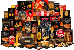 Kerstpakket Pakket vol merken