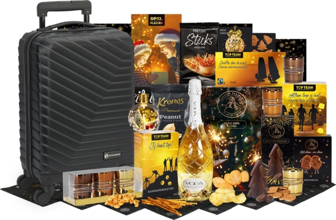 Kerstpakket Trolley