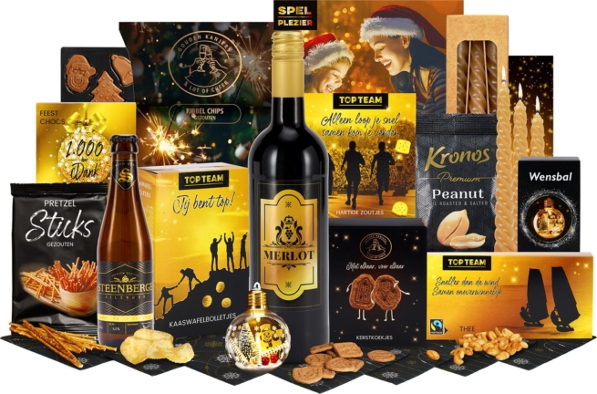 Kerstpakket Jij hoort bij een Topteam