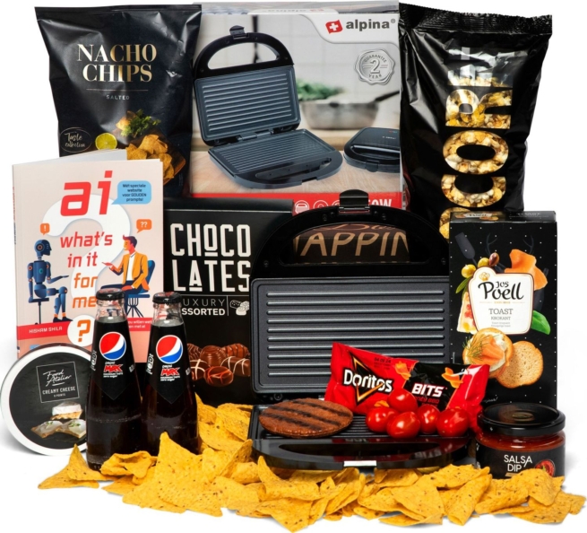 Kerstpakket Das pas handig