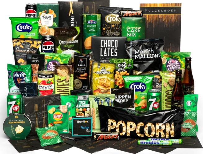 Kerstpakket Heel veel lekkers