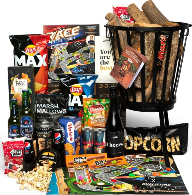 Kerstpakket Start the fire