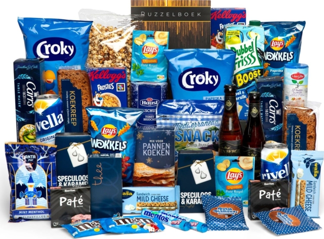 Kerstpakket Blauwe knaller