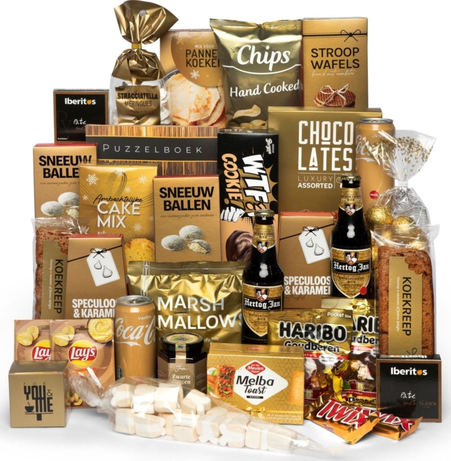 Kerstpakket Goud waard