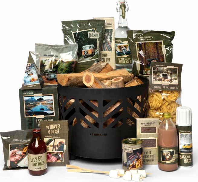 Kerstpakket En route