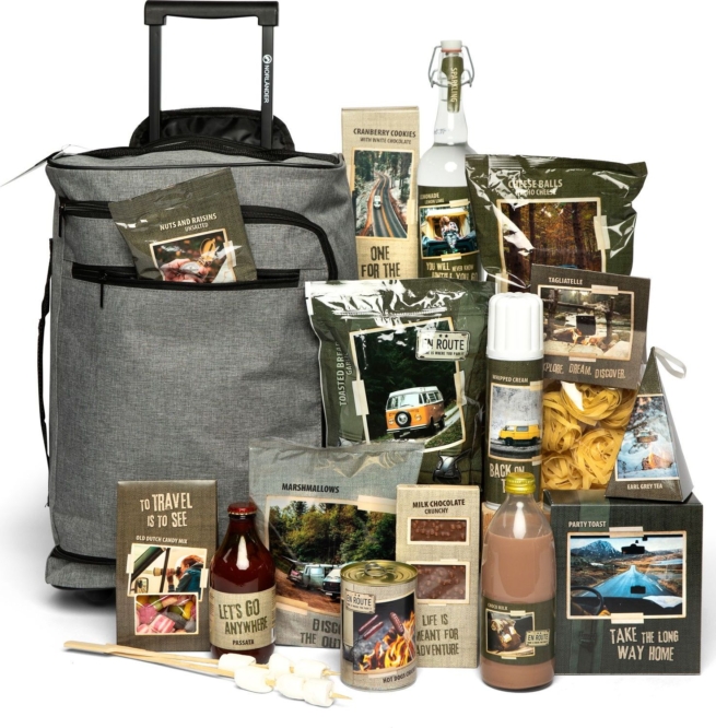 Kerstpakket In stijl op pad