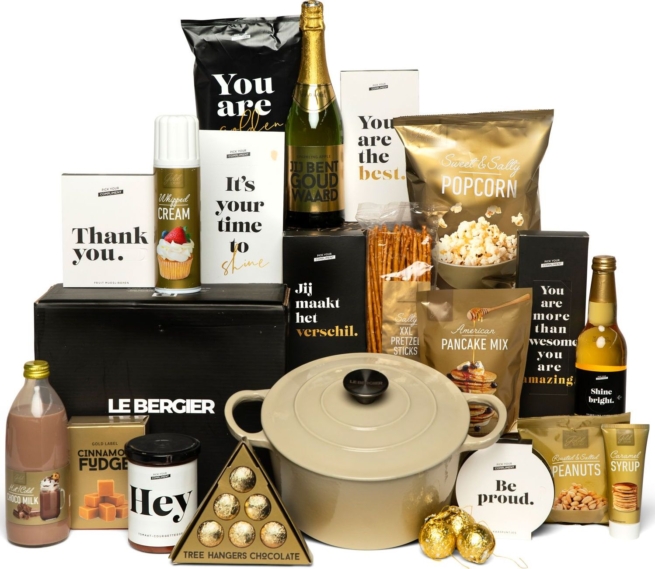 Kerstpakket Ga voor goud